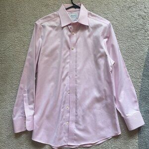 Men's Charles Tyrwhitt Pink 15.5/33 Button Down